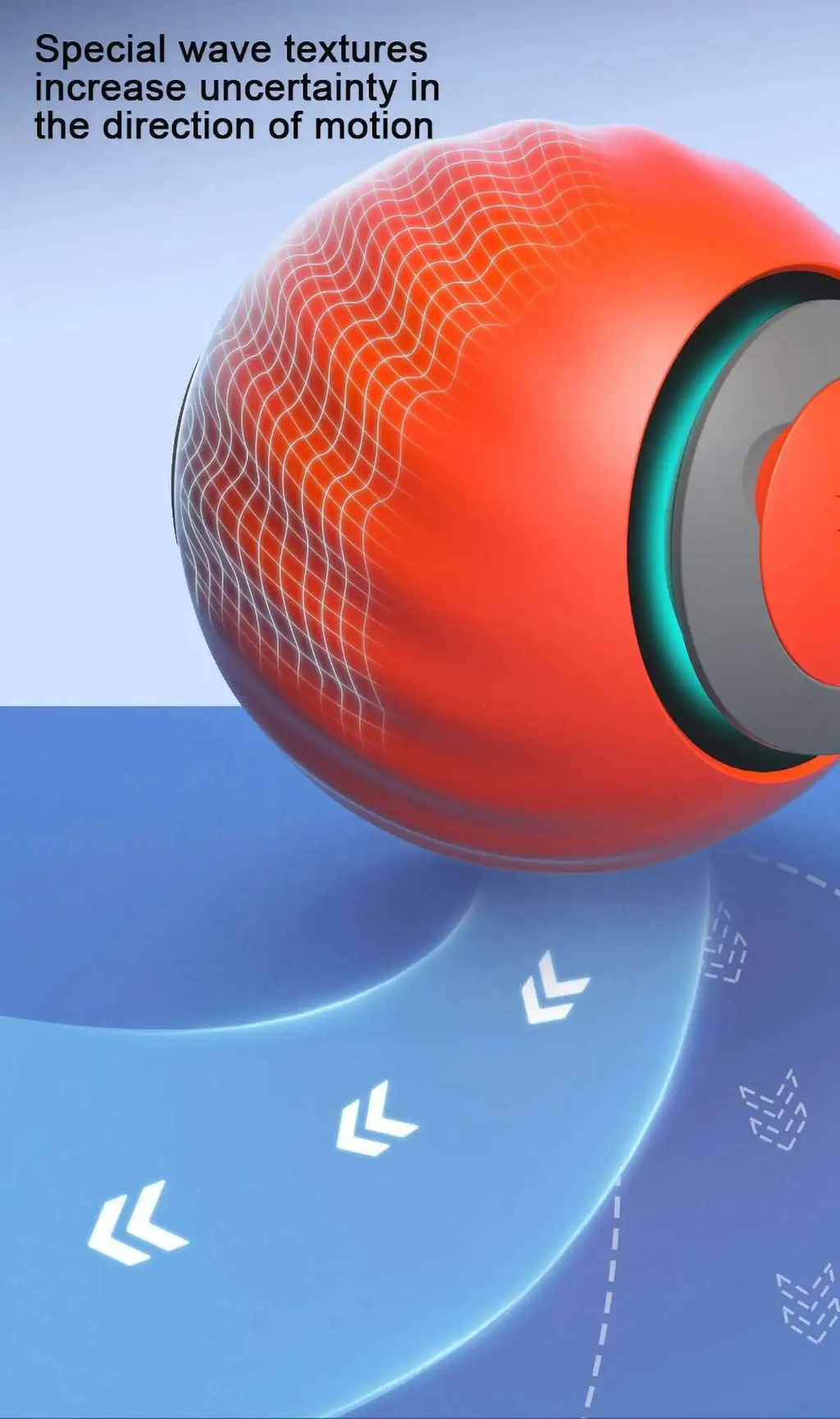 🔥Big Sale🔥 Speedy Tail 2.0 Interactive Cat Toys Ball with Tail Auto Smart Rolling Ball Toys for Pet Training Imitate Mouse